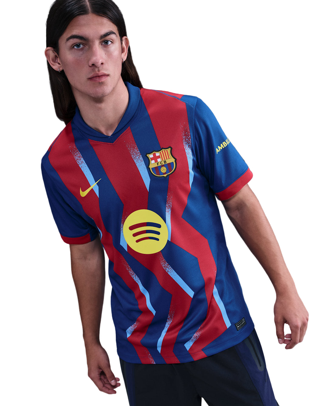 NIKE FC Barcelona Men's 4th Jersey 25/26 - FZ1304 432 – Aggressive