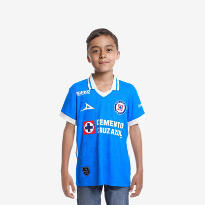 Pirma Cruz Azul Home 26/27 Kids Jsy 18283