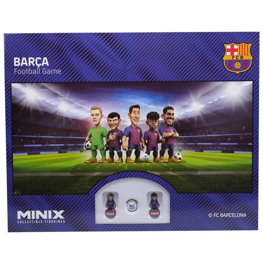 MINIX Collectible Figurines - FC Barcelona Football Game