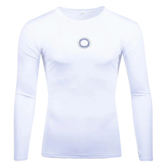ELITE SPORT Men's Compression Shirt - White