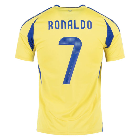 2024/25 ADIDAS Al Nassr FC Ronaldo Men's Replica Home Jersey - JP0459