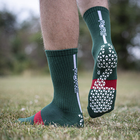 PURE GRIP SOCKS PRO - GREEN