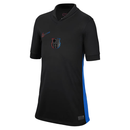 FCB AWAY 24 25 YOUTH JSY BLACK FN9148 010