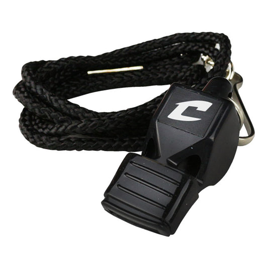 CHAMPRO Officials Whistle w/ Lanyard & Mouth Cushion - A336CL