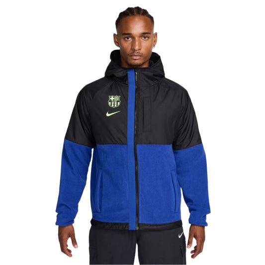 NIKE FC Barcelona Men's 3rd Winterized Jacket - FQ3109 010