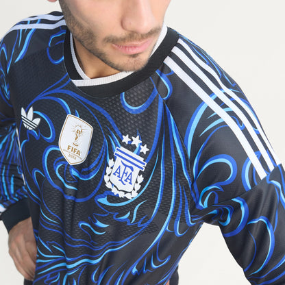 Adidas Argentina Away Men's Authentic LS Jersey 26/27 - KB0643