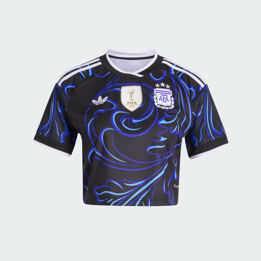 Adidas Argentina Women's Away Cropped Jersey 26/27 - KE5984