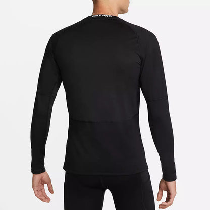 NIKE Pro Men's Warm Long Sleeve Crew Top FB7982 010