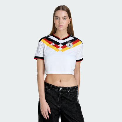 Adidas Germany Women's Home Cropped Jersey 26/27 - KE5854