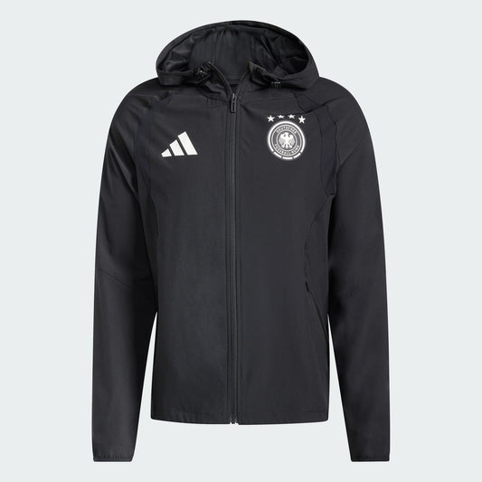 ADIDAS 2026 Germany Men's Tiro Travel FZ Windbreaker - JZ9326