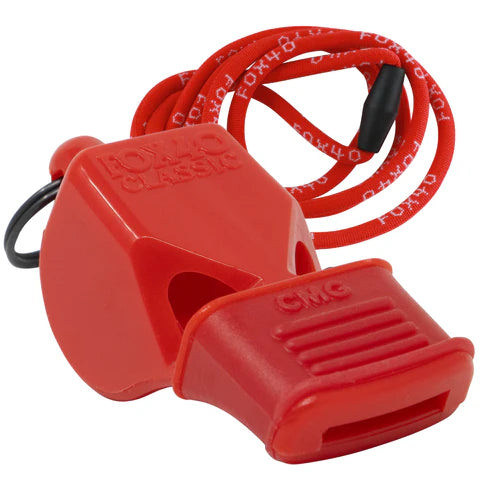 FOX 40 Classic CMG W/Lanyard Red 9603-0108