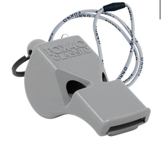 FOX 40 Classic W/Lanyard Grey 9903-1008