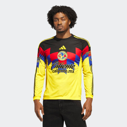 ADIDAS Club America Men's LS Home Jersey 25/26 - JN8636