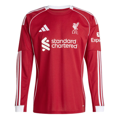 ADIDAS Liverpool Men’s Home LS Jersey 25/26 - JV6456