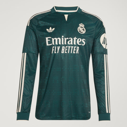 Adidas Real Madrid 26/27 L/S Away Authentic JSY KC3980