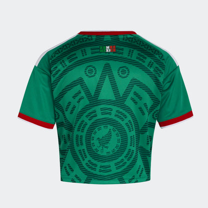 Adidas Mexico Women's Home Crop Top Jersey - KE9975