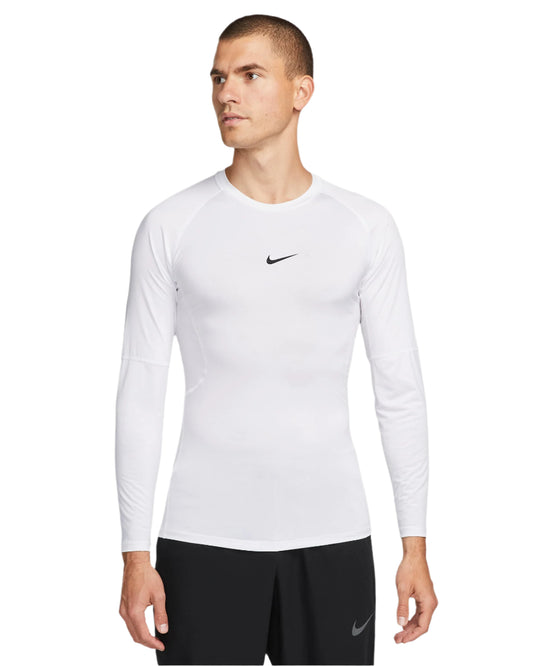 NIKE Pro Men's Dri-FIT Tight Long-Sleeve Fitness Top  FB7919 100