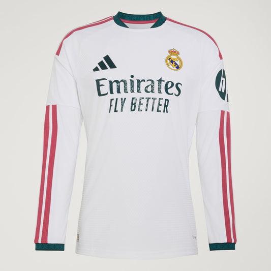 Adidas Real Madrid 26/27 Home Authentic Jersey Long Sleeve KC3943