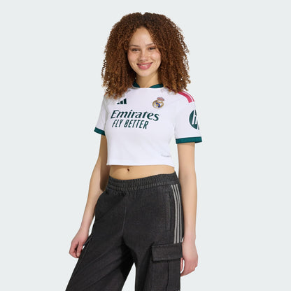 Adidas Women's Real Madrid 26/27 Home Cropped JSY KC4237