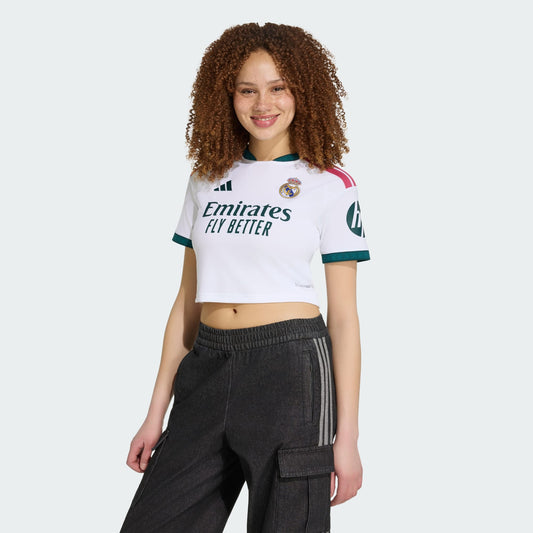 Adidas Women's Real Madrid 26/27 Home Cropped JSY KC4237