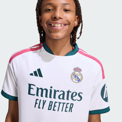 Adidas Real Madrid 26/27 Home Jersey Kids KC3993