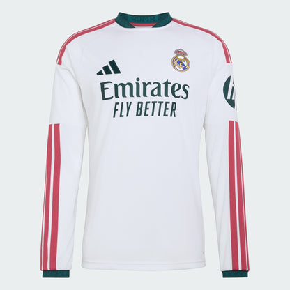 Adidas 26/27 Real Madrid Long Sleeve Home JSY KC3952