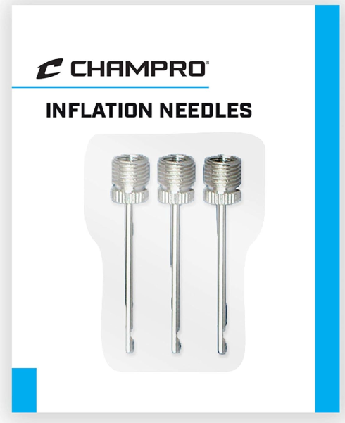 CHAMPRO Inflation Needles 3 Piece - A145B