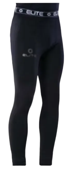 ELITE SPORT Men's Compression Leggings - Black