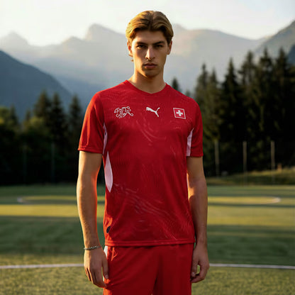 Puma Switzerland Men's Home Jersey 26/27 - 783218 01