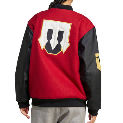 ADIDAS MUFC VRCT JKT RED JF0366