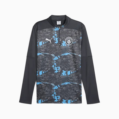 PUMA Manchester City Men's Pre-Match Quarter-Zip Top - 779156 74