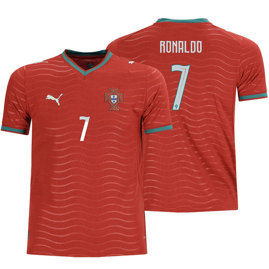 PUMA Portugal Youth “CR7” Home Jersey - 788144 77