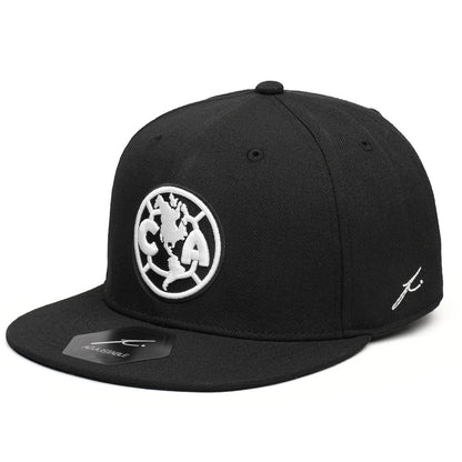 Fan Ink Club America Hit Snapback Hat W24033-BKW